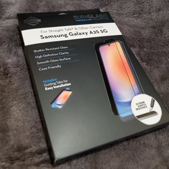 DuraGlass Tempered Glass Screen Protector for Samsung Galaxy A35 5G - Picture 5 of 5